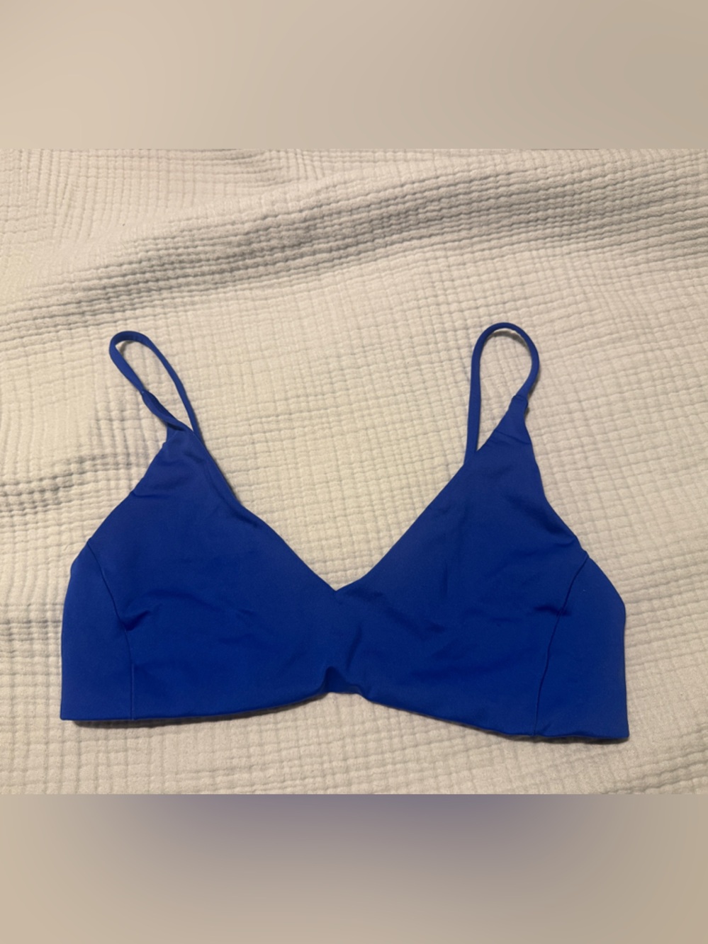 Left On Friday Royal Blue Bikini Top